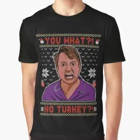 "Peep Show" Funny Christmas Graphic T-Shirt