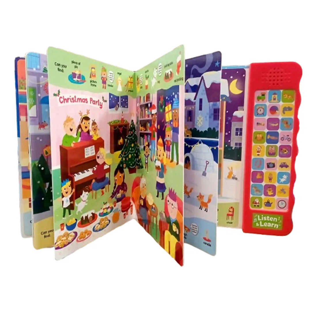 Search and Find: Christmas Fun Soundbook