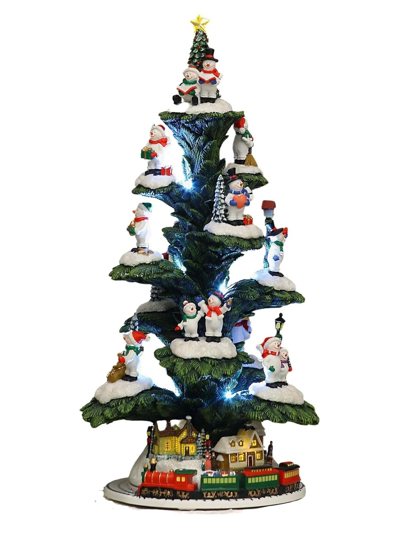 Snowman Branch Tree