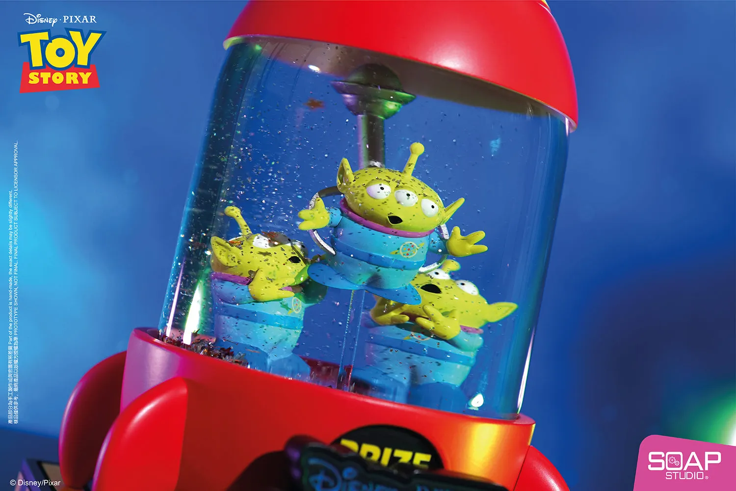 Soap Studio PX306 Aliens Claw Crane Snow Globe