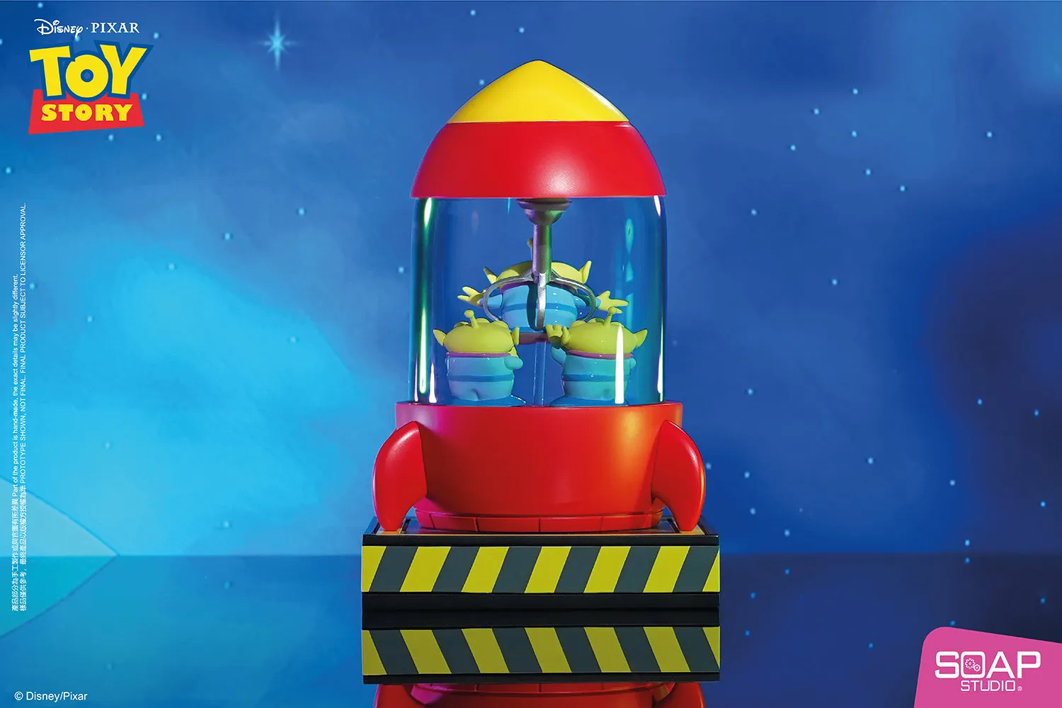 Soap Studio PX306 Aliens Claw Crane Snow Globe