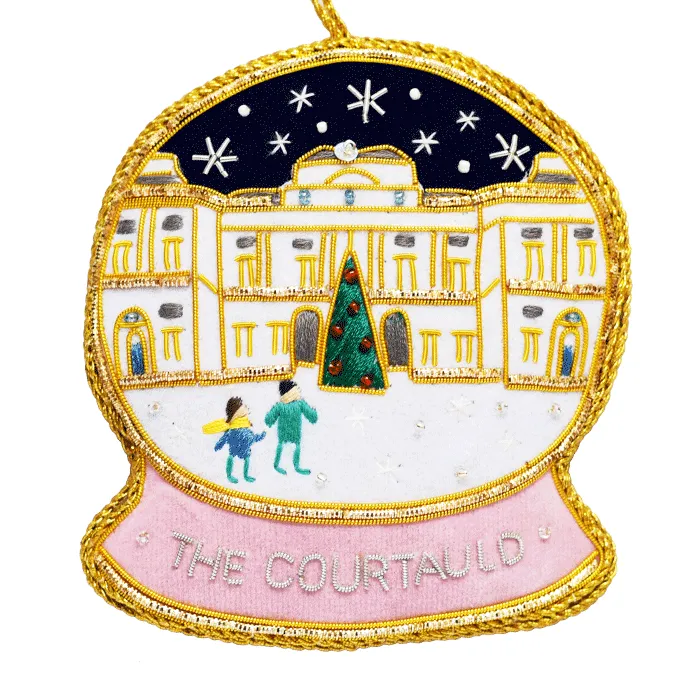 The Courtauld Snowglobe Decoration