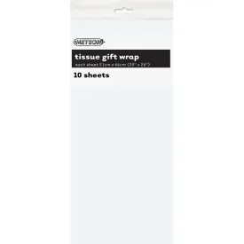 Tissue Gift Wrap Sheets - White