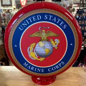 United States Marine Corps Reproduction Poly Plastic Gas Pump Globe