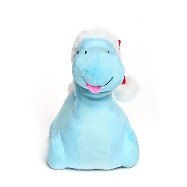 Wintry Waddlesaurus the Dinosaur waddles and sings